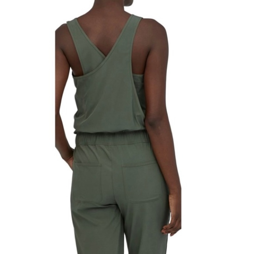 Patagonia Fleetwith Romper Size Small Kale Green